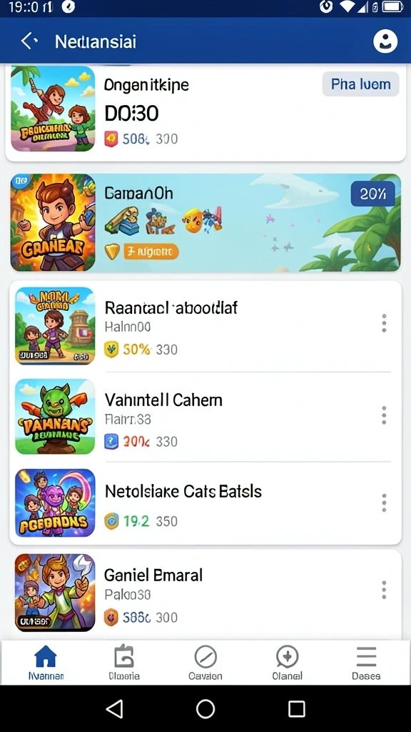 777zx - Screenshot aplikasi menampilkan karakter dengan desain menarik.