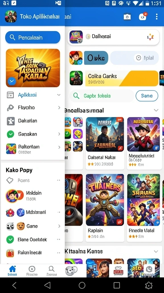 bonusrp - Tampilan antarmuka yang menarik dan mudah dinavigasi.