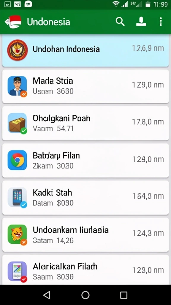 dewi11 - Tampilan awal DEWI11 yang menarik dan intuitif.