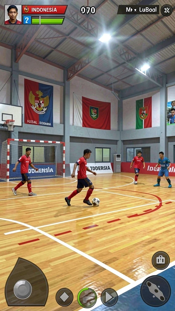 in22 - Karakter dengan desain yang unik dan menarik.