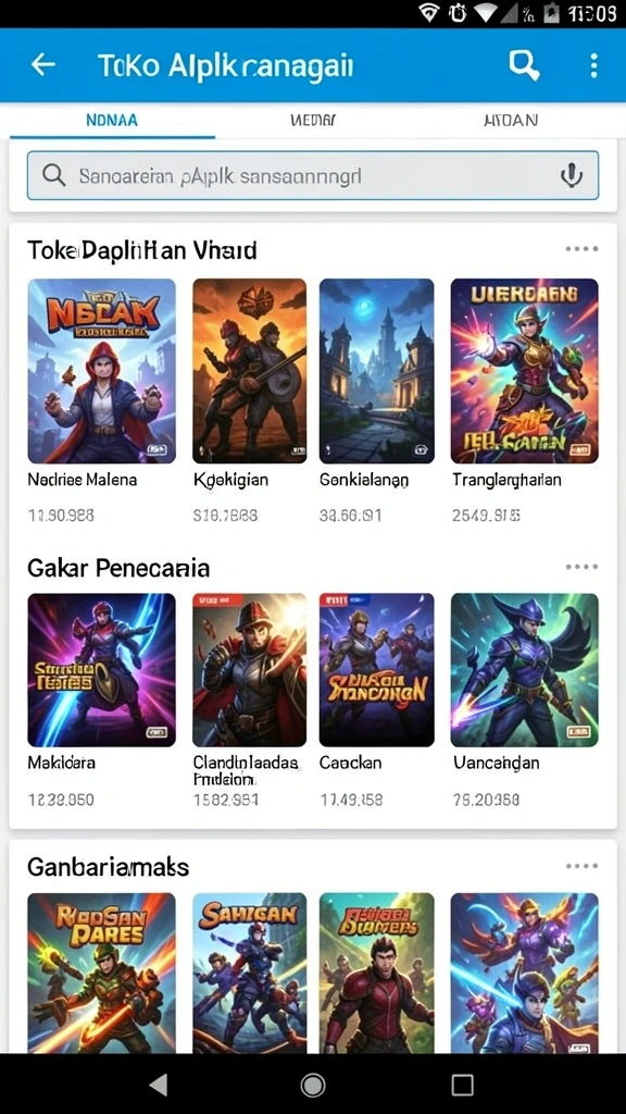 nexgid - Screenshot menampilkan misi yang penuh tantangan.