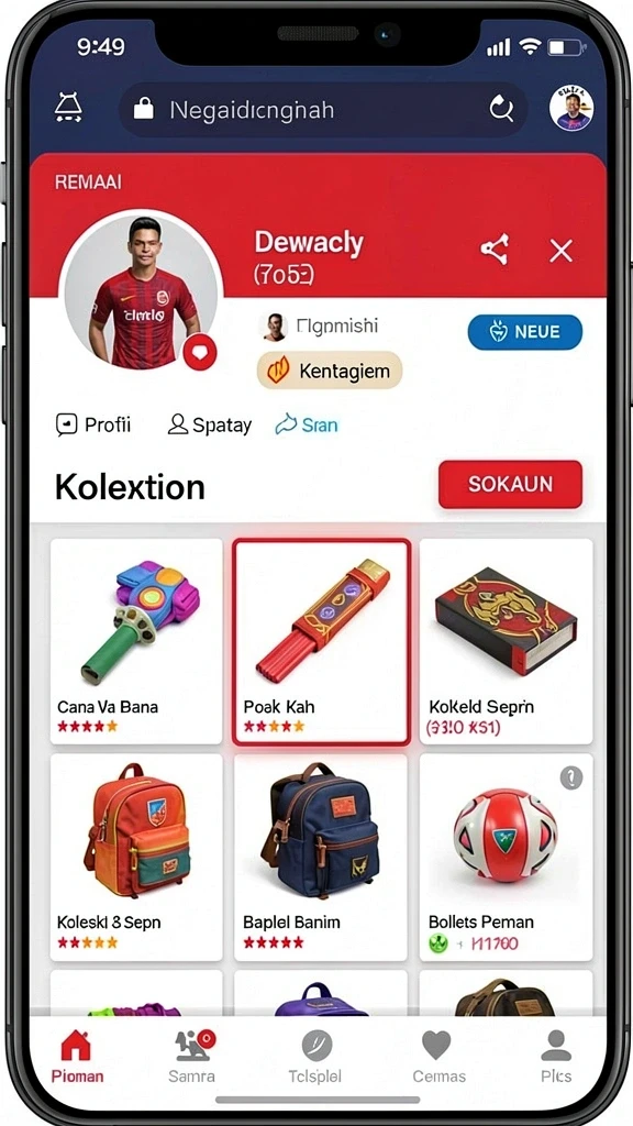 sky77 - Karakter-karakter unik dengan kemampuan spesial.