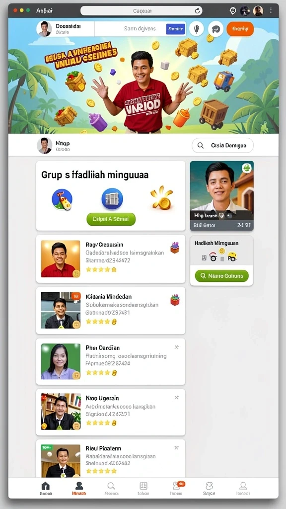svipsidn - Tampilan antarmuka yang menarik dan mudah dinavigasi.